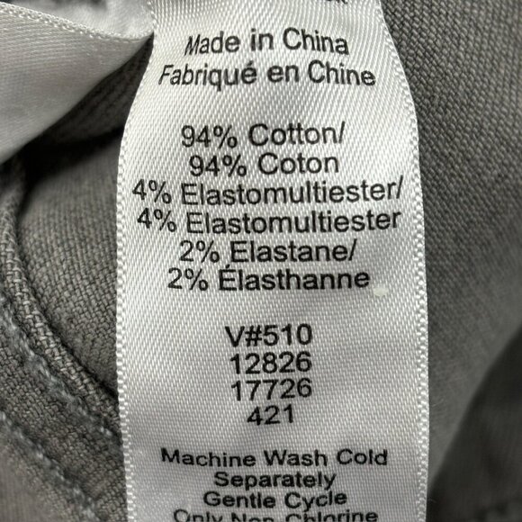 Coldwater Creek Straight Leg Women's size 24W Gray Denim Jeans - Picture 3 of 4